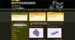 Desktop Screenshot of motokramek.cz